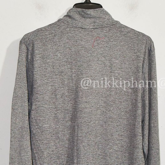 Spyder Active Men’s Light Weight ¼ Zip Gray - Picture 7 of 9